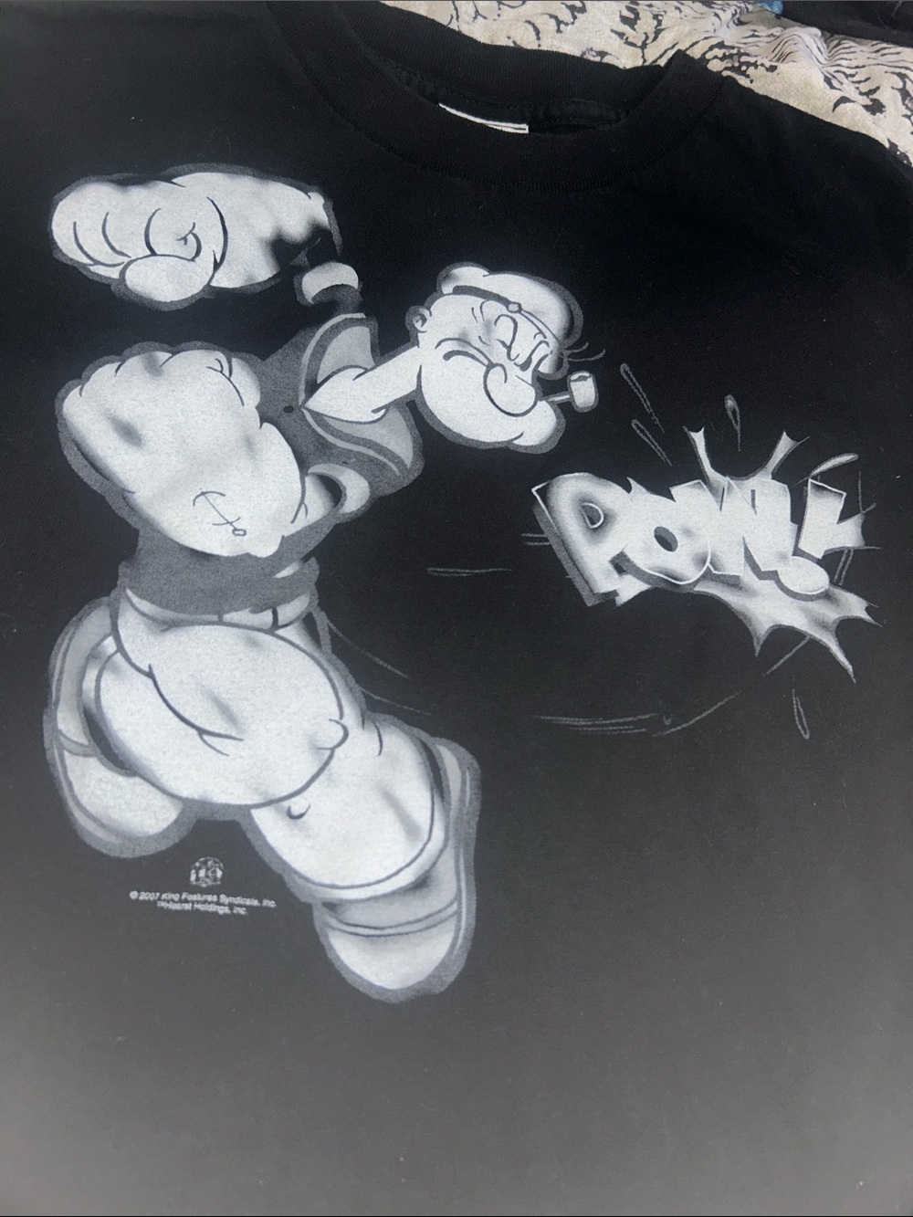 Vintage Popeyes T-Shirt Graphic Tee 100% cotton Y2K - Picture 3 of 6
